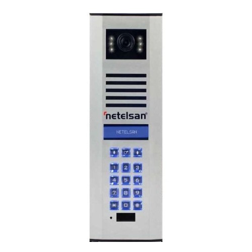 Netelsan kameralı zil paneli